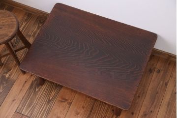 アンティーク家具　古民具・骨董 杉材一枚板　座卓