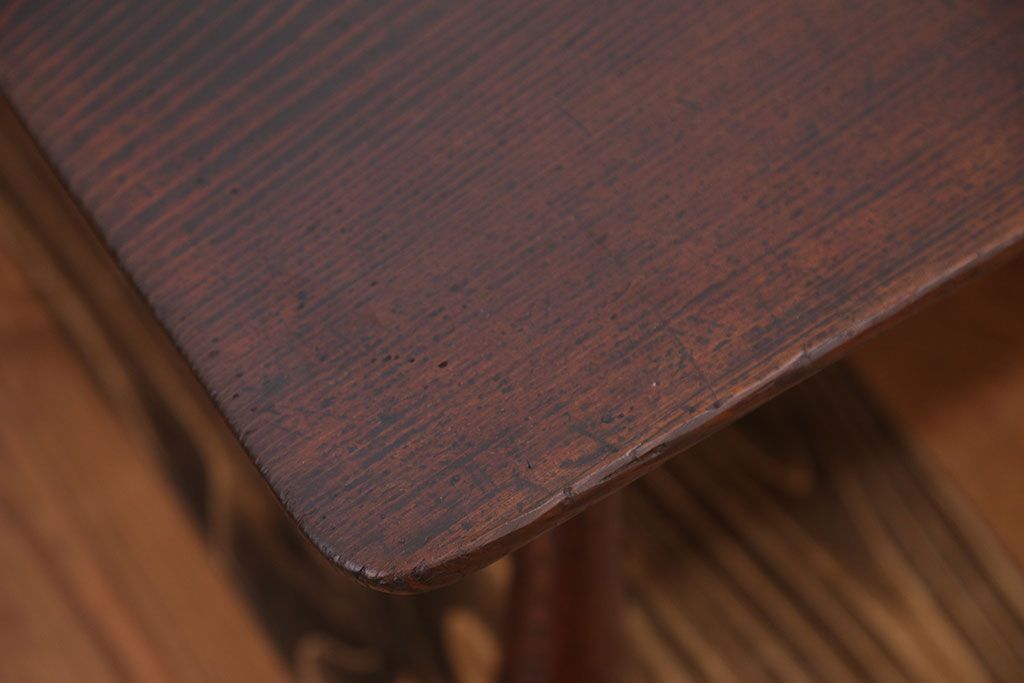 アンティーク家具　古民具・骨董 杉材一枚板　座卓