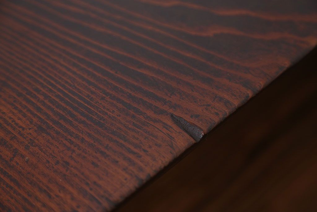 アンティーク家具　古民具・骨董 杉材一枚板　座卓