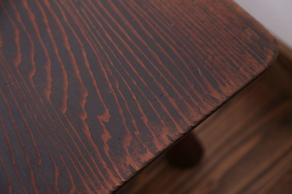 アンティーク家具　古民具・骨董 杉材一枚板　座卓