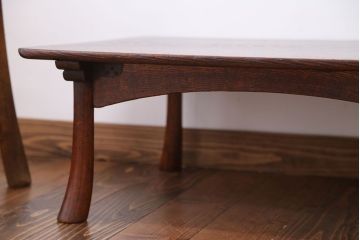 アンティーク家具　古民具・骨董 杉材一枚板　座卓