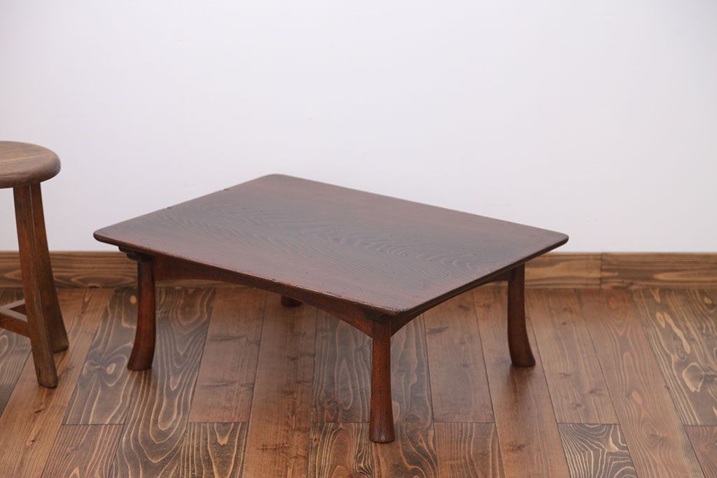 アンティーク家具　古民具・骨董 杉材一枚板　座卓