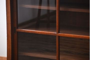 アンティーク家具　アンティーク　前面ナラ材の戸棚