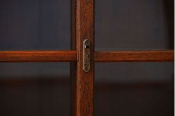 アンティーク家具　アンティーク　前面ナラ材の戸棚