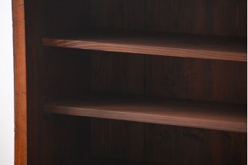 アンティーク家具　アンティーク　前面ナラ材の戸棚