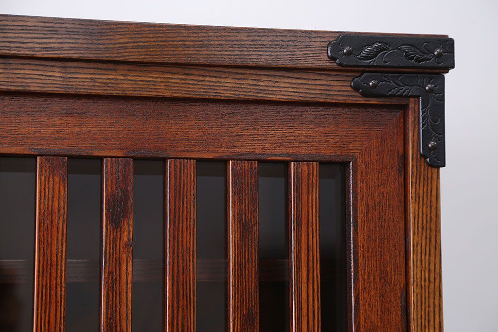 中古　欅材!岩谷堂特注　重ね水屋箪笥(定価70万円)