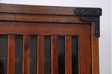 中古　欅材!岩谷堂特注　重ね水屋箪笥(定価70万円)