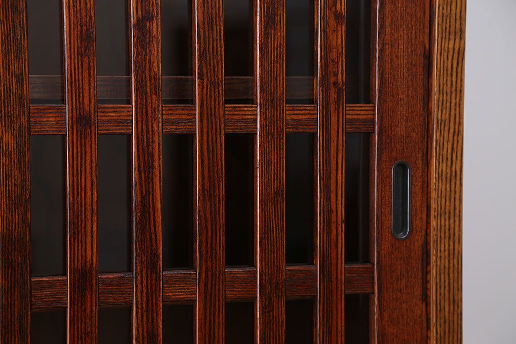 中古　欅材!岩谷堂特注　重ね水屋箪笥(定価70万円)