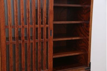 中古　欅材!岩谷堂特注　重ね水屋箪笥(定価70万円)