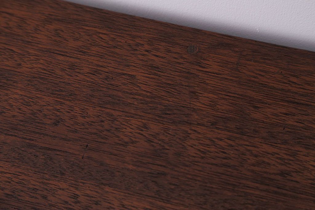 アンティーク家具　和製アンティーク　ダイヤガラス入り!引き出しいっぱい収納棚