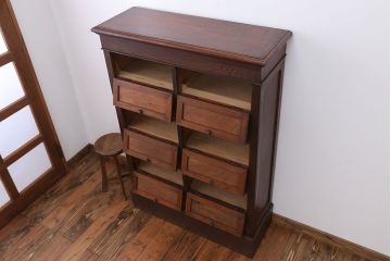 アンティーク家具　イギリスアンティーク 大きな書類ケース