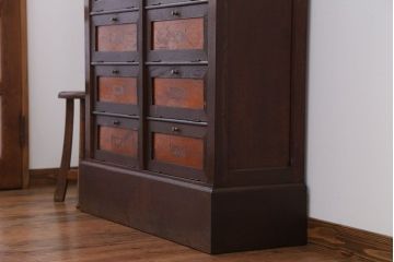 アンティーク家具　イギリスアンティーク 大きな書類ケース