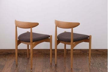中古　オークビレッジ　スワローチェア2脚セット(定価1脚約6万円)