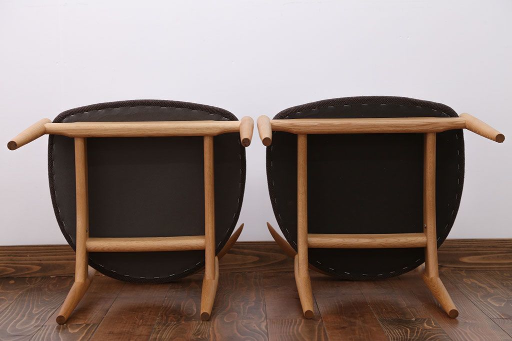 中古　オークビレッジ　スワローチェア2脚セット(定価1脚約6万円)