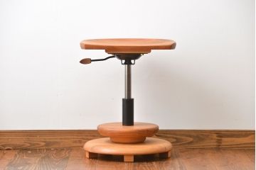 中古　家具工房雉子舎(kijiya)　ムーンスツール(定価約4万円)