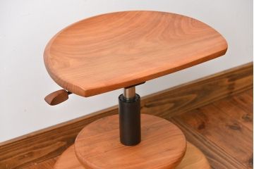 中古　家具工房雉子舎(kijiya)　ムーンスツール(定価約4万円)