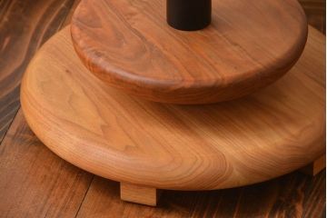 中古　家具工房雉子舎(kijiya)　ムーンスツール(定価約4万円)