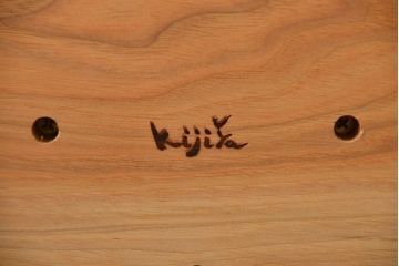 中古　家具工房雉子舎(kijiya)　ムーンスツール(定価約4万円)