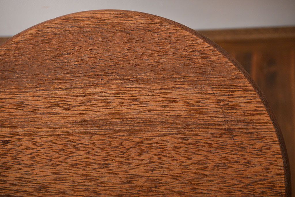 アンティーク家具　インダストリアルデザインの回転スツール