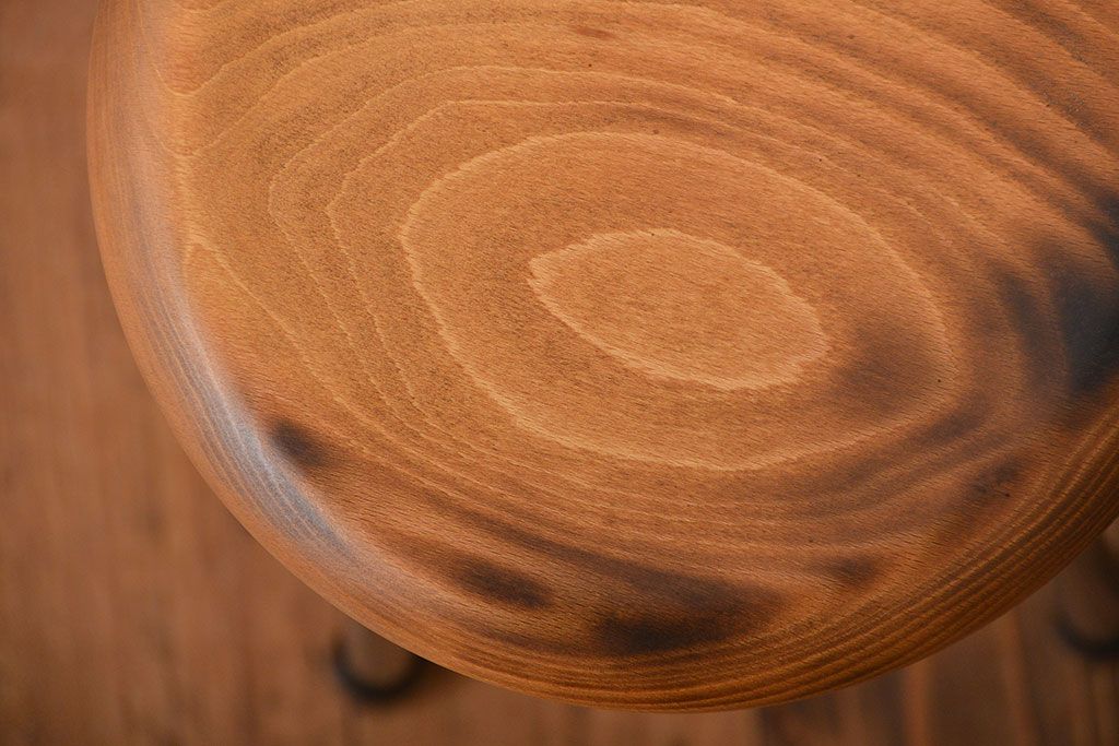 ラフジュオリジナル　鉄脚スツール(5)