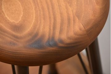 ラフジュオリジナル　鉄脚スツール(5)