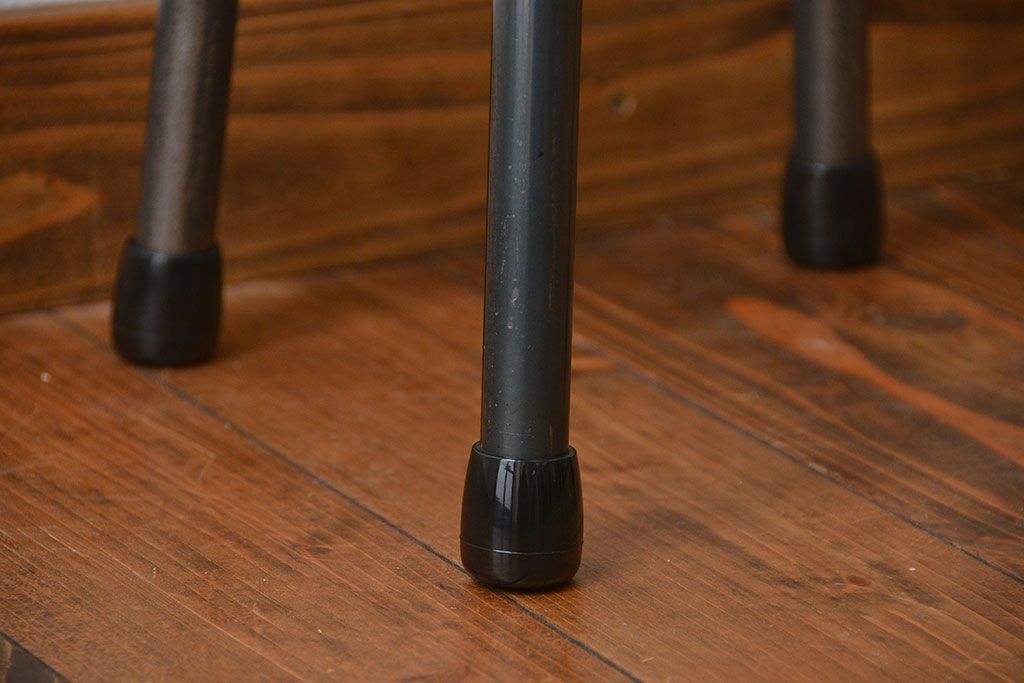 ラフジュオリジナル　鉄脚スツール(5)