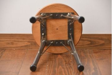 ラフジュオリジナル　鉄脚スツール(5)