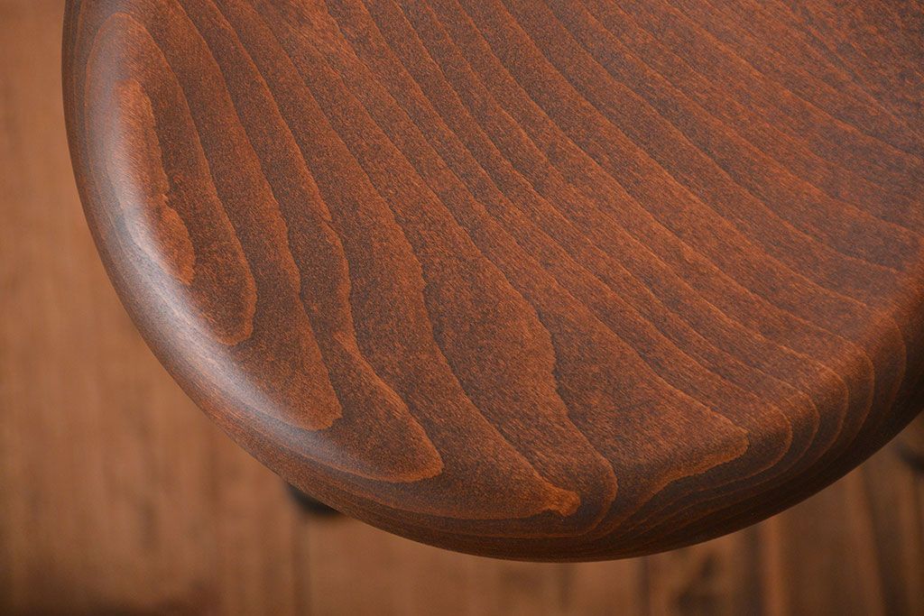 ラフジュオリジナル　鉄脚スツール(10)