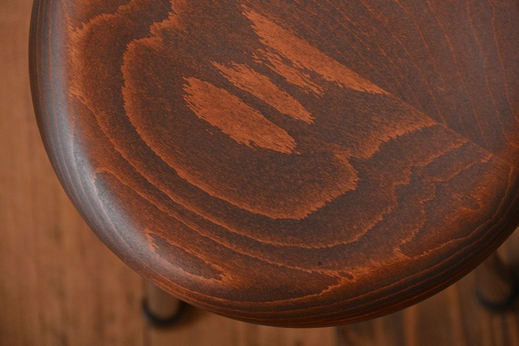 ラフジュオリジナル　鉄脚スツール(11)