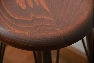 ラフジュオリジナル　鉄脚スツール(11)