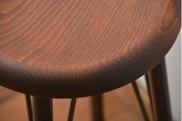 ラフジュオリジナル　鉄脚スツール(12)