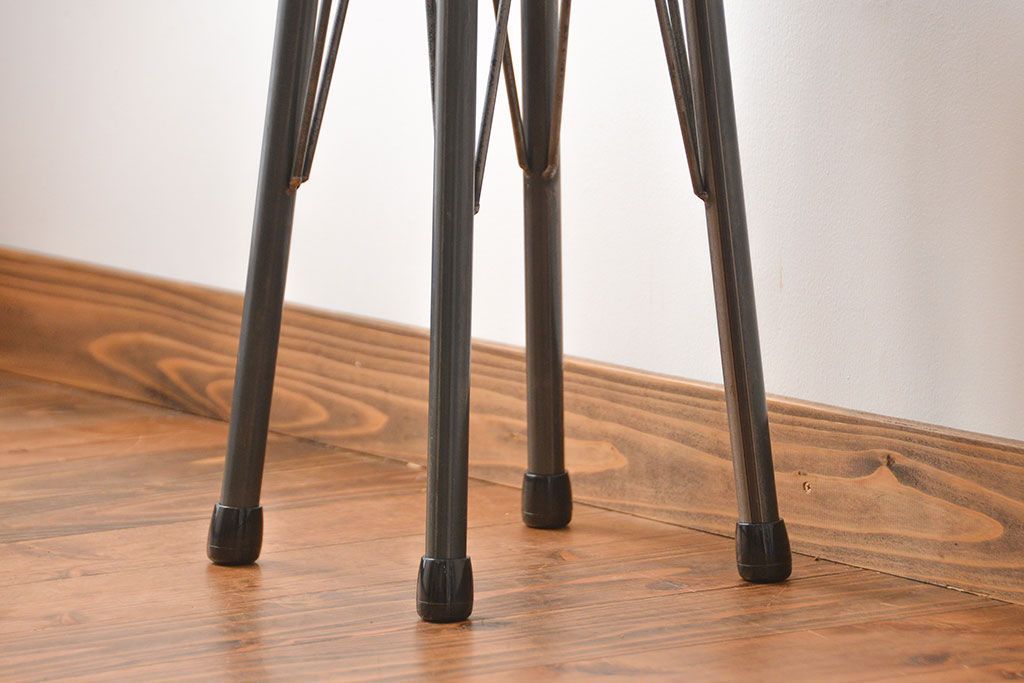 ラフジュオリジナル　鉄脚スツール(12)