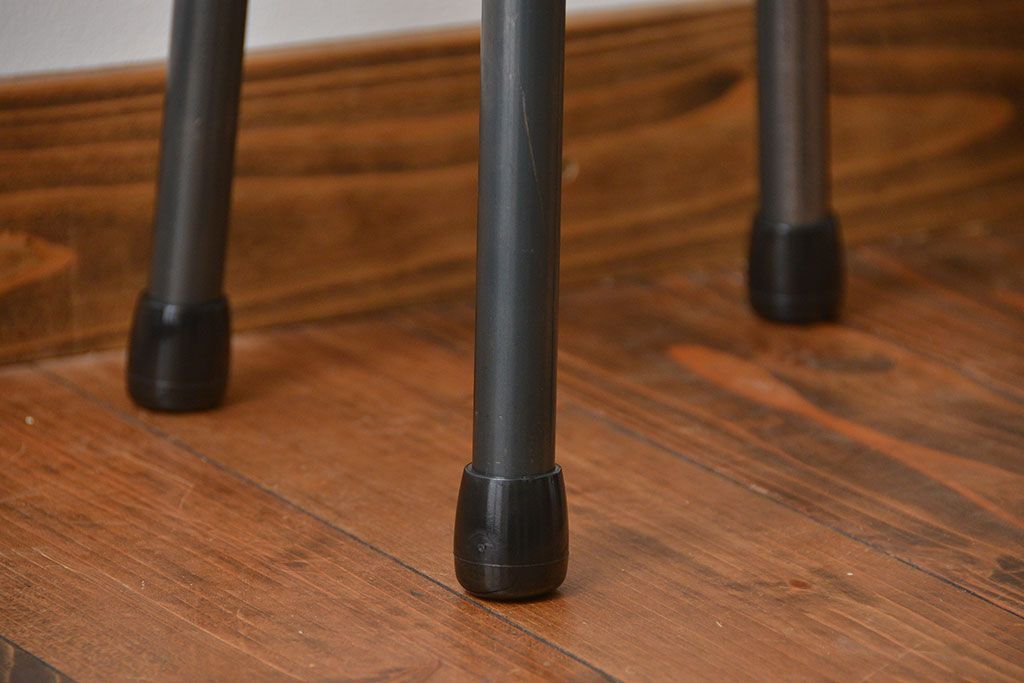 ラフジュオリジナル　鉄脚スツール(12)