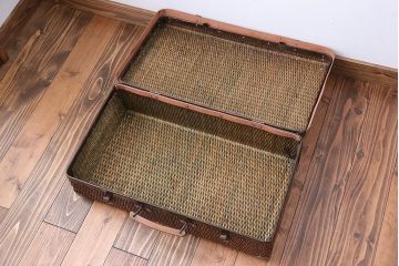 アンティーク雑貨　アンティーク　バスケットトランク(1)