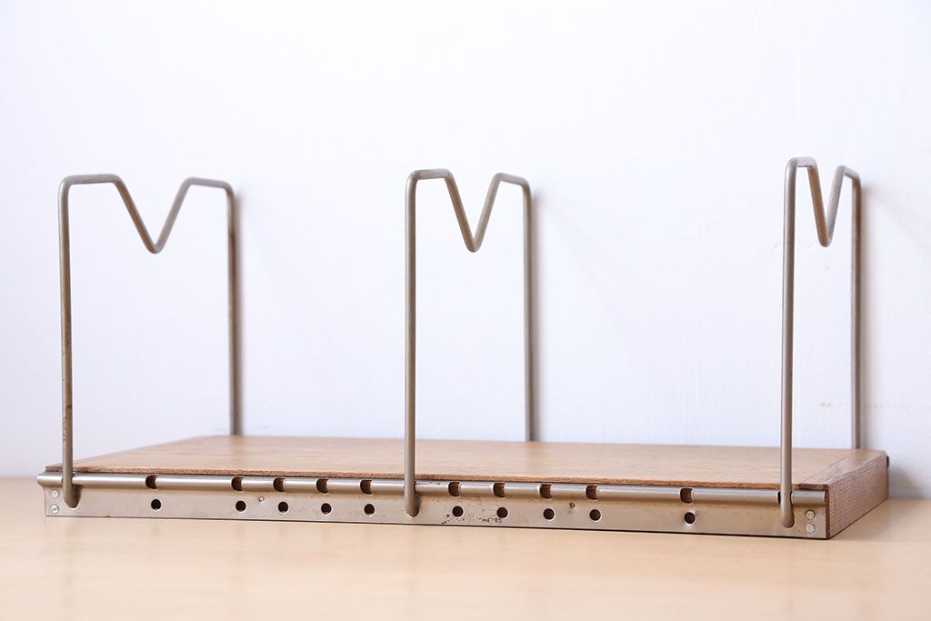 レトロ家具　昭和レトロ　本立て大小2個セット