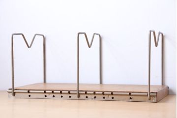 レトロ家具　昭和レトロ　本立て大小2個セット