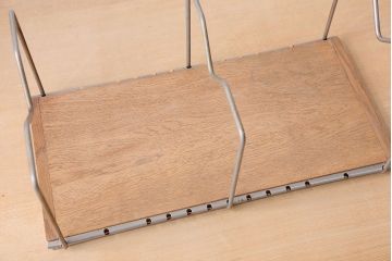 レトロ家具　昭和レトロ　本立て大小2個セット