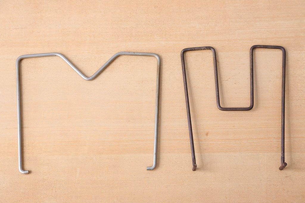 レトロ家具　昭和レトロ　本立て大小2個セット