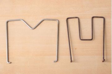 レトロ家具　昭和レトロ　本立て大小2個セット