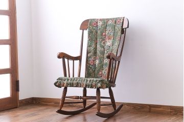中古　飛騨産業　キツツキマーク　ロッキングチェア