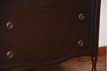ヴィンテージ家具　アメリカビンテージ　大きなキャスター付きチェスト