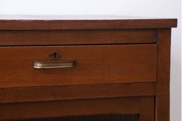 レトロ家具　昭和レトロ　お洒落なキッチンキャビネット