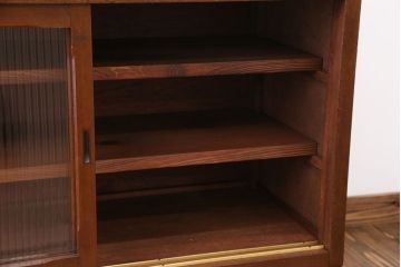 レトロ家具　昭和レトロ　お洒落なキッチンキャビネット