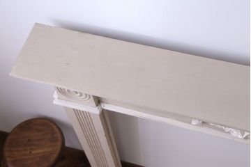 アンティーク雑貨　フランスビンテージ　シンプルなマントルピース