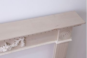 アンティーク雑貨　フランスビンテージ　シンプルなマントルピース