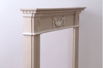 アンティーク雑貨　フランスビンテージ　シンプルなマントルピース