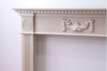 アンティーク雑貨　フランスビンテージ　シンプルなマントルピース