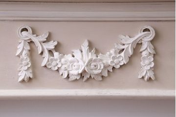 アンティーク雑貨　フランスビンテージ　シンプルなマントルピース