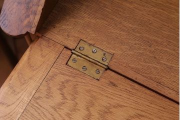 ヴィンテージ家具 フランスビンテージ 彫刻の美しいライティングビューロー