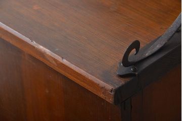 アンティーク家具　イギリスアンティーク　ウォールラック(壁掛け収納、吊戸棚)